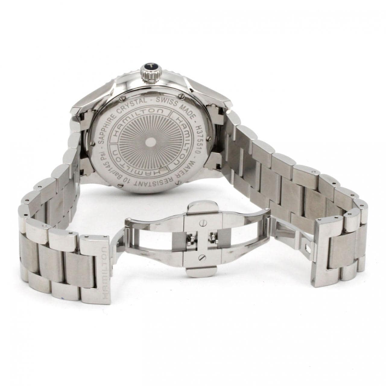 ハミルトン ジャズマスター シービュー デイデイト H375510/H605375103 SS クォーツ