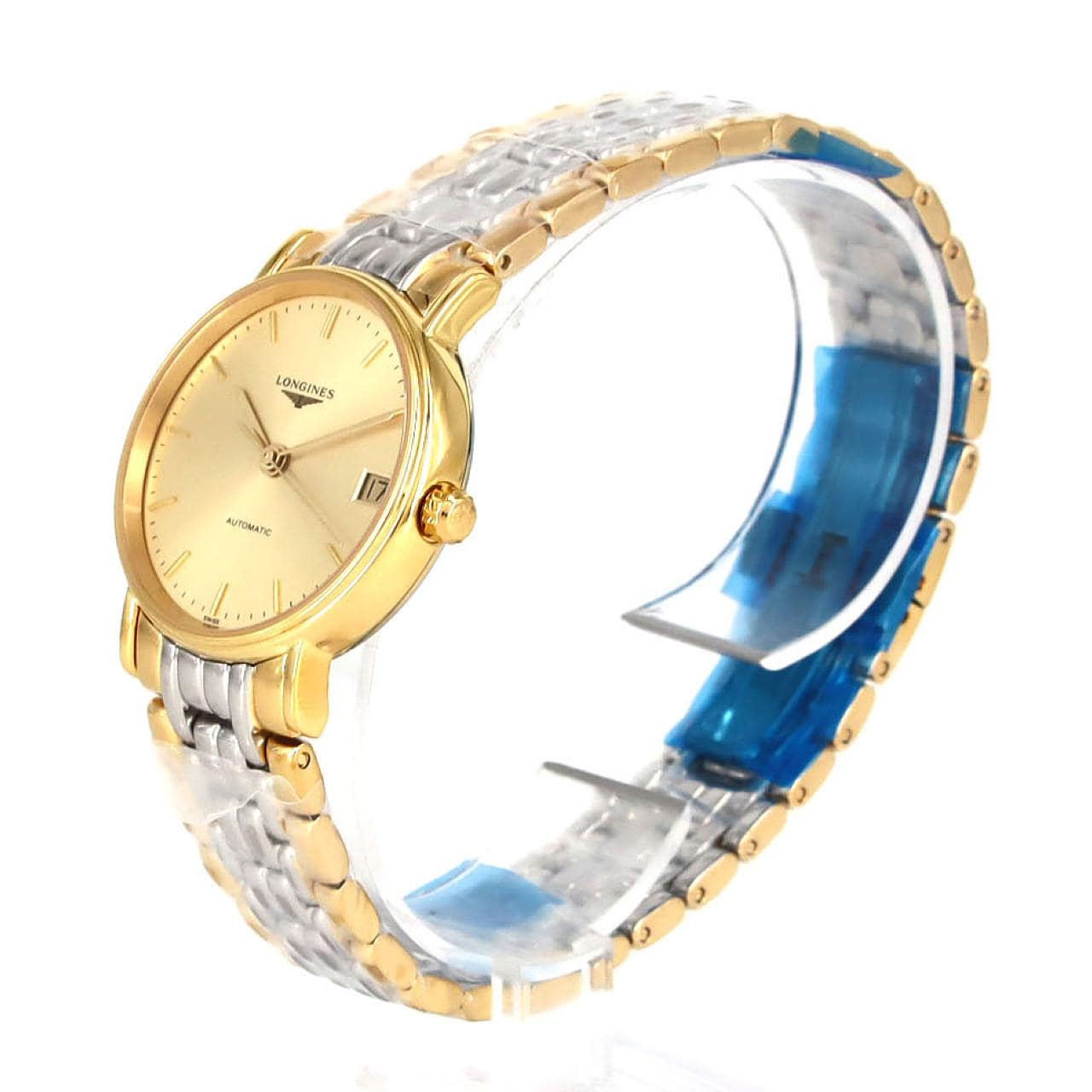 【新品】ロンジン プレザンス コンビ L4.322.2.32.7 GP 自動巻