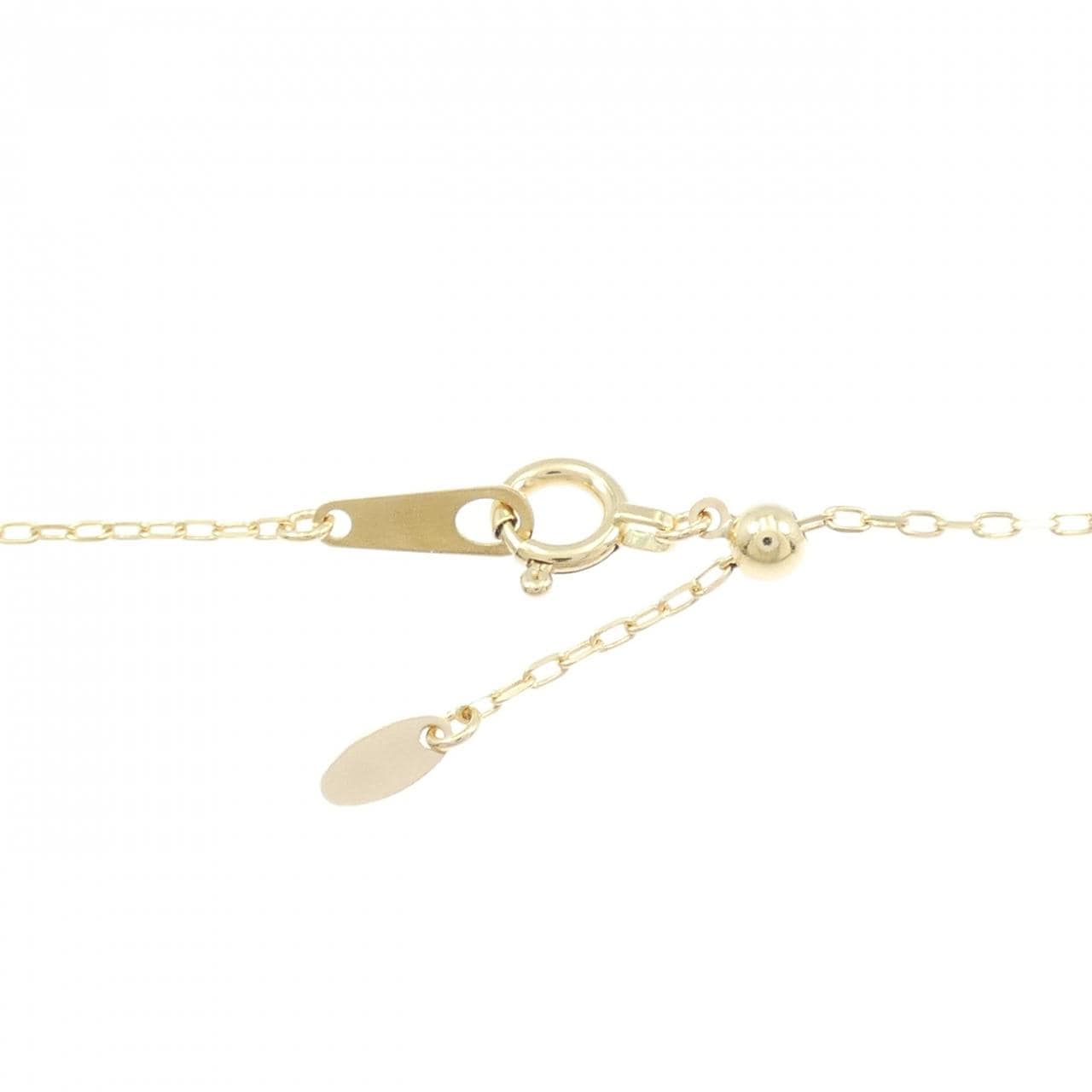 K18YG ハート ダイヤモンド ネックレス 0.12CT