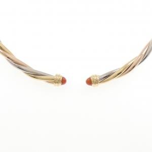 カルティエ サンゴ ネックレス