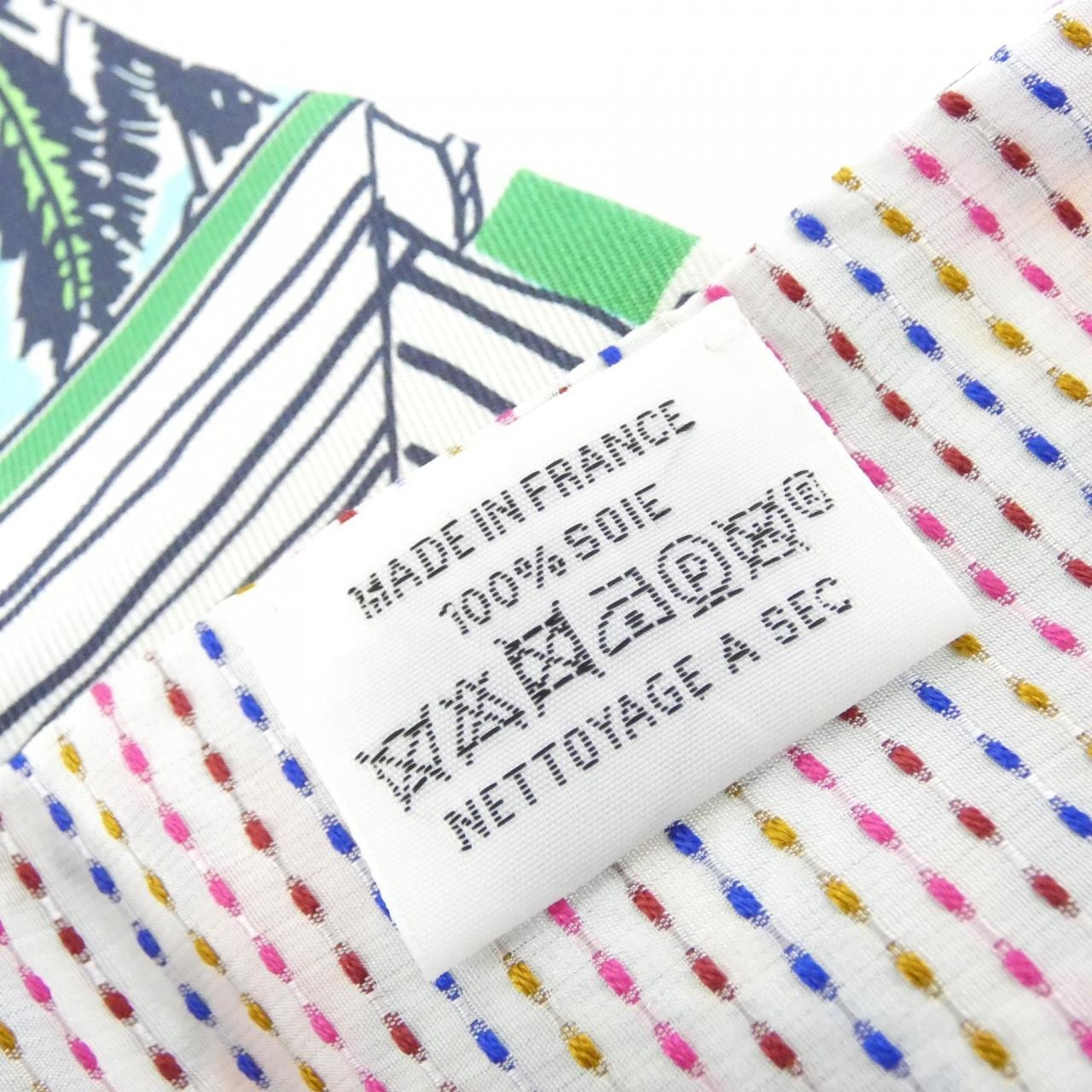 エルメス RAYURES D'ETE ツイリーツインズ 563850S スカーフ