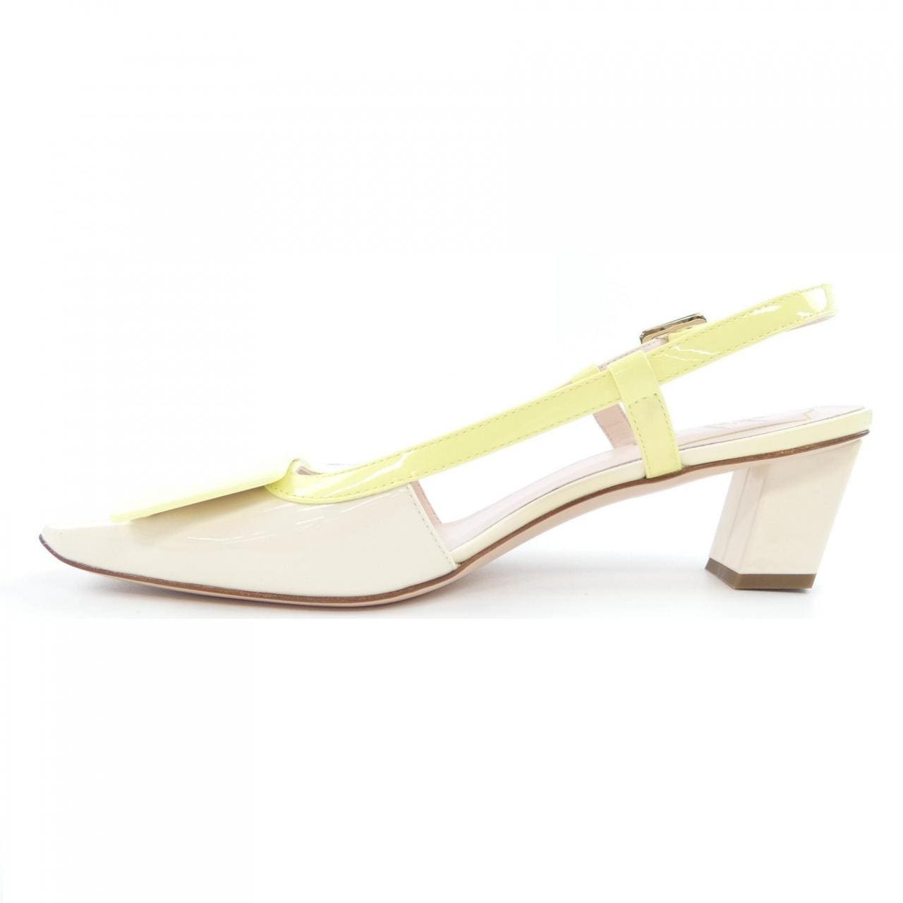 ロジェヴィヴィエ ROGER VIVIER ベル ヴィヴィエ ラッカード バックル パンプス