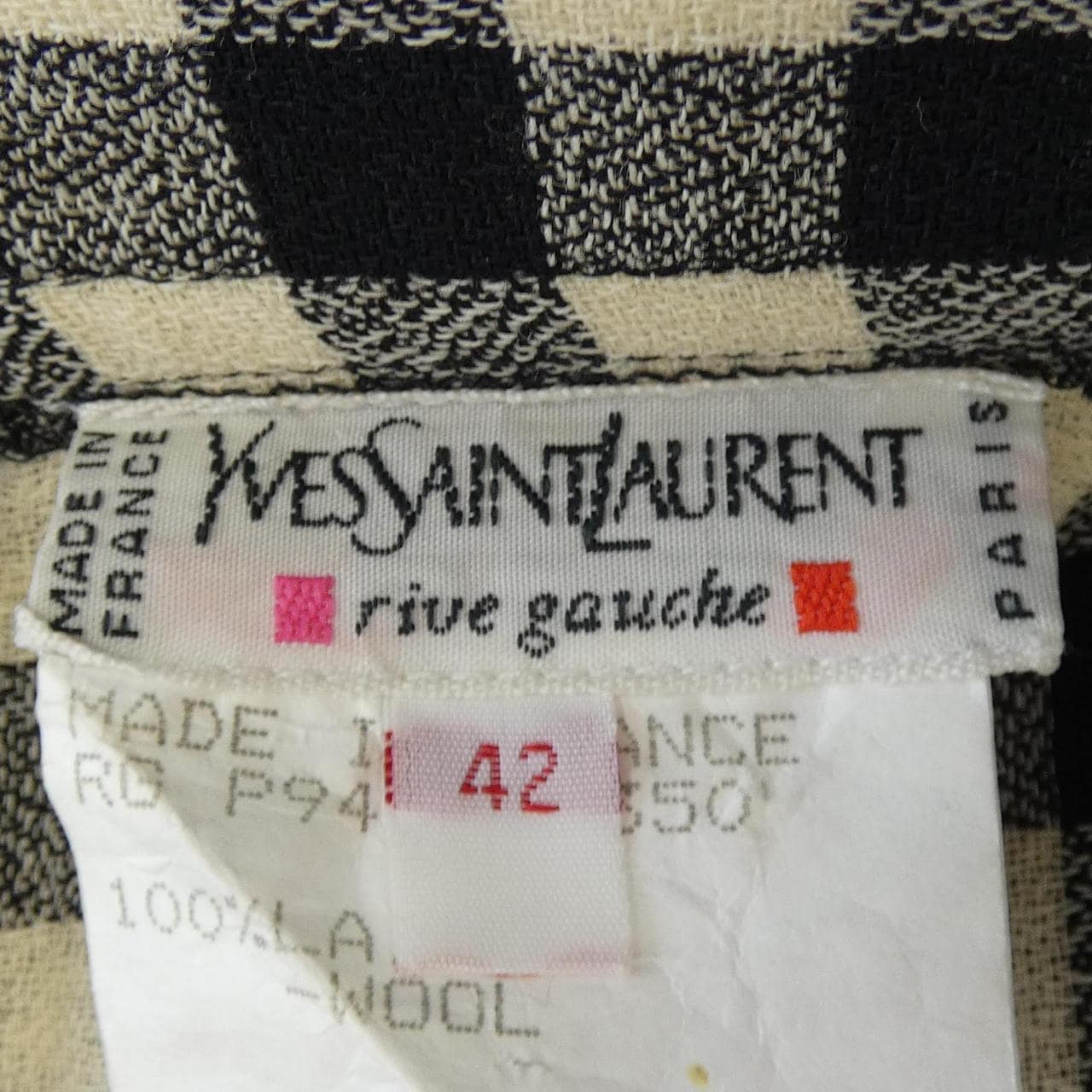 【ヴィンテージ】イヴサンローラン YVES SAINT LAURENT スカート