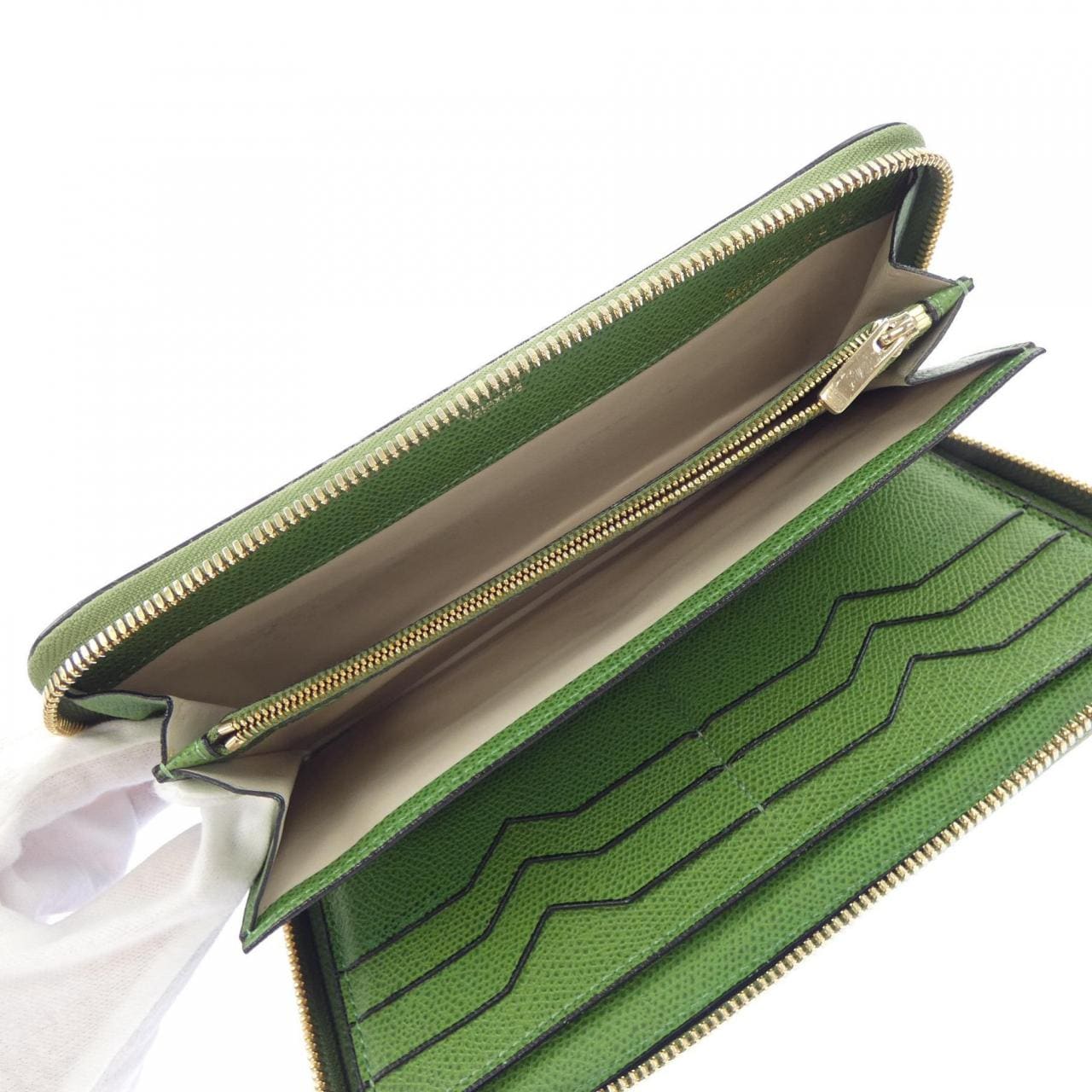 ヴァレクストラ VALEXTRA MARTINO GAMPER G9L21 ラウンドジップ12カード WALLET