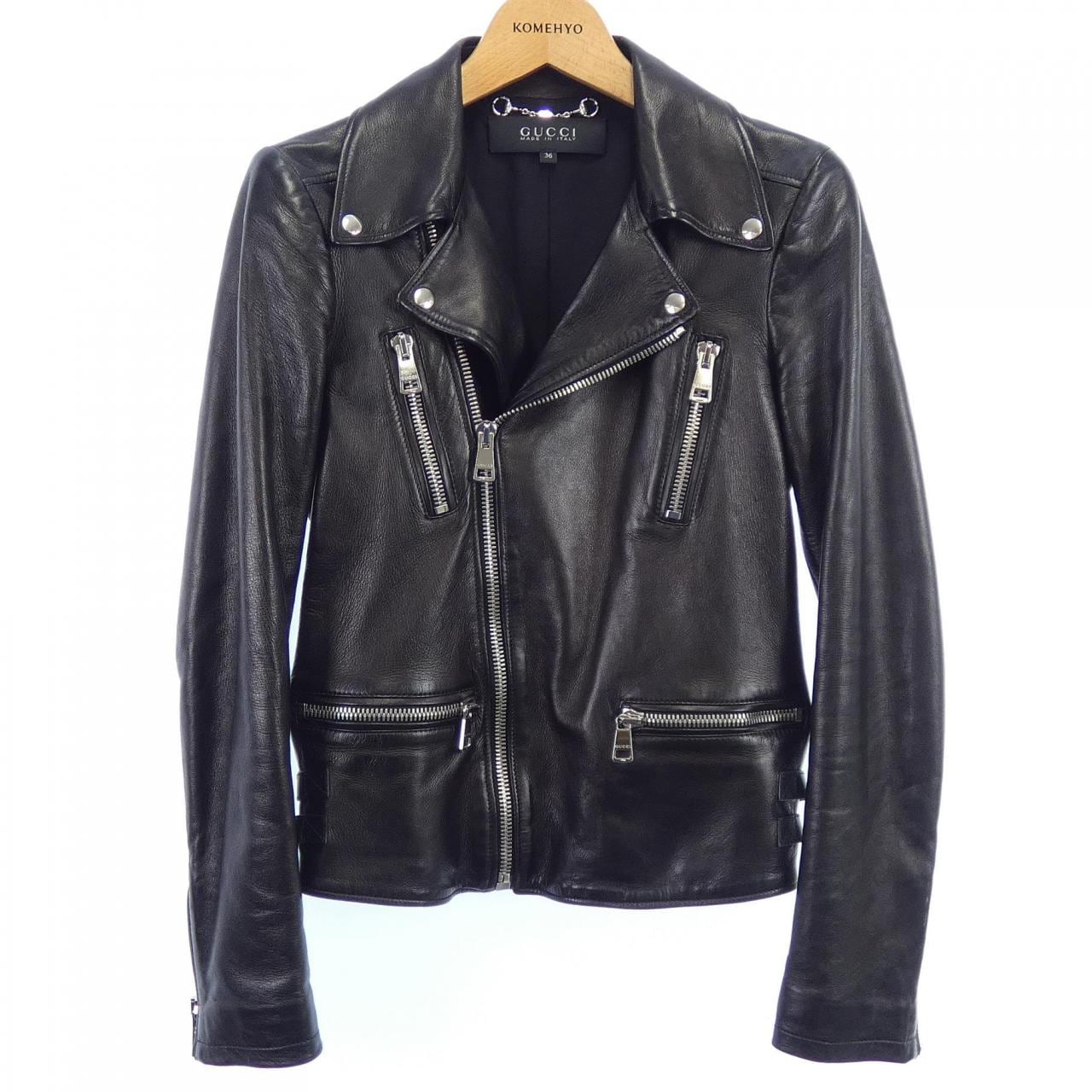 グッチ GUCCI 371225-XN541 ライダースジャケット