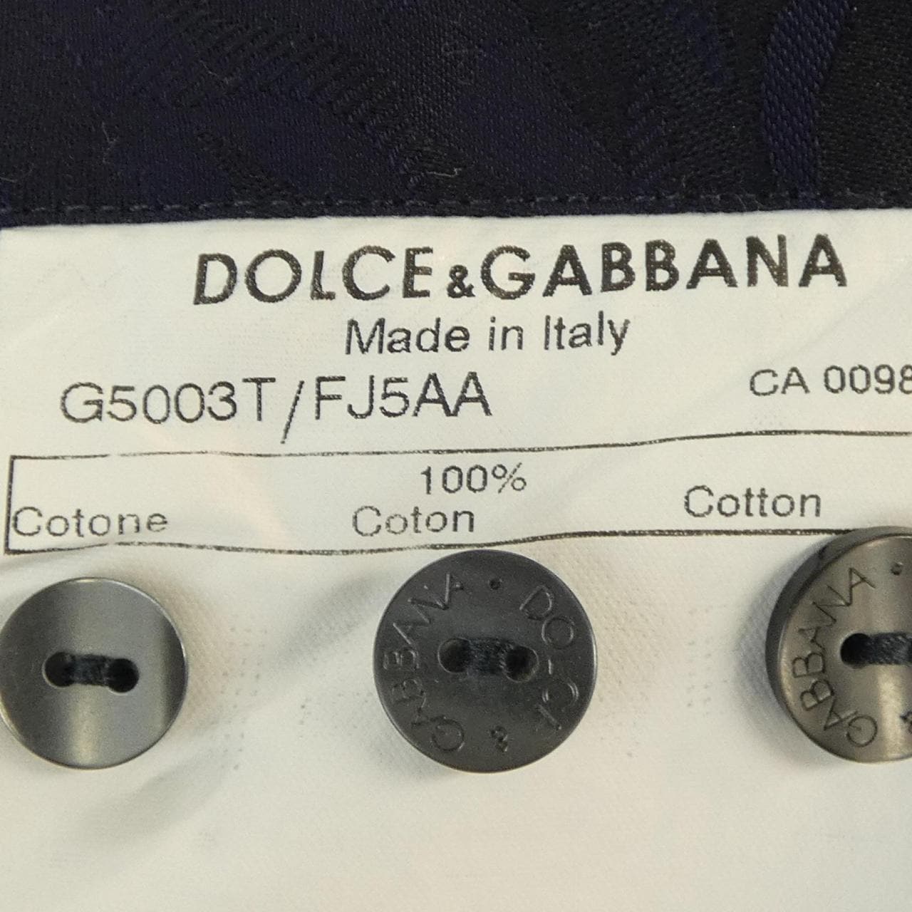 ドルチェアンドガッバーナ DOLCE&GABBANA G5003T シャツ