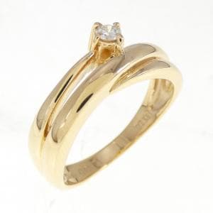 K18YG ダイヤモンド リング 0.07CT
