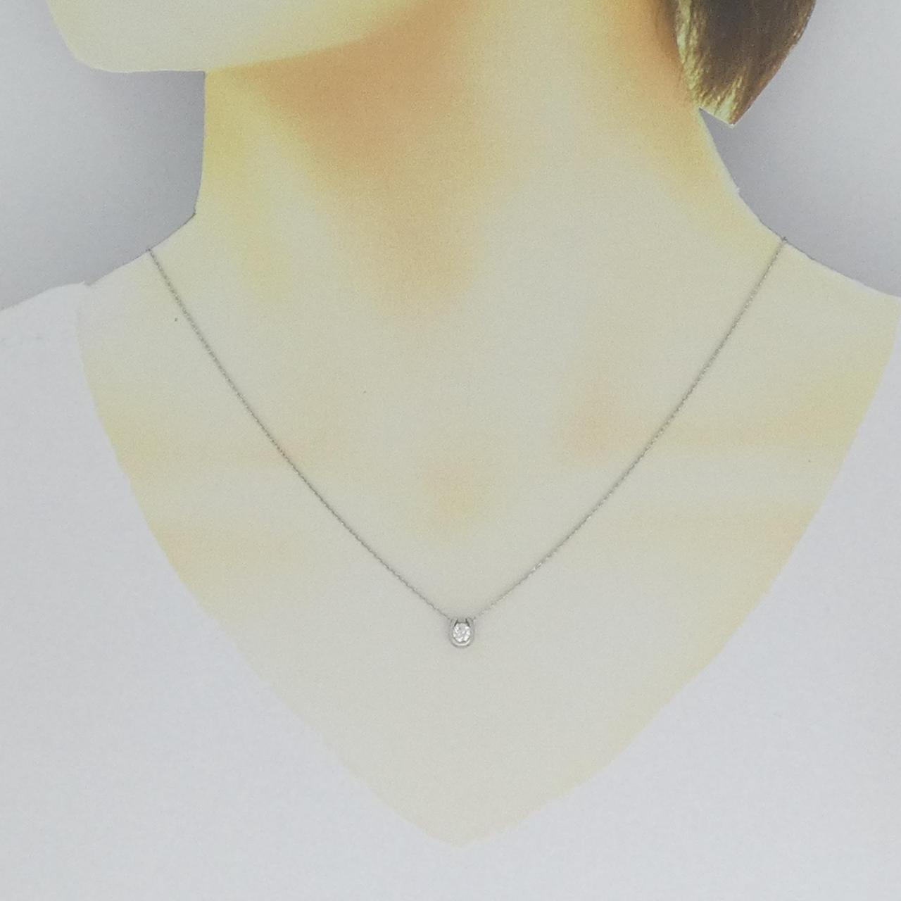 PT900/PT850 ダイヤモンド ネックレス 0.40CT