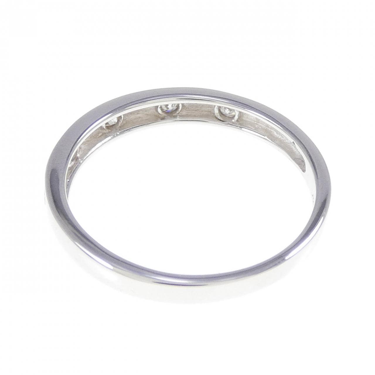K18WG ダイヤモンド リング 0.10CT