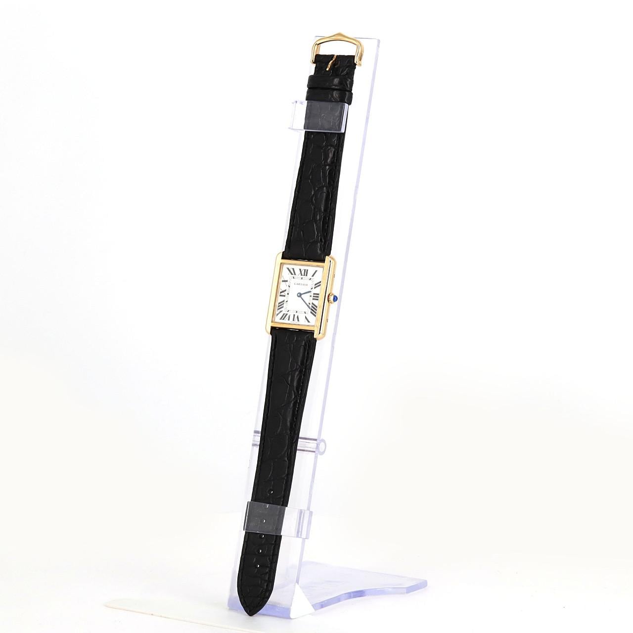 Cartier Tank Solo LM SSxYG W1018855 SSxYG Quartz