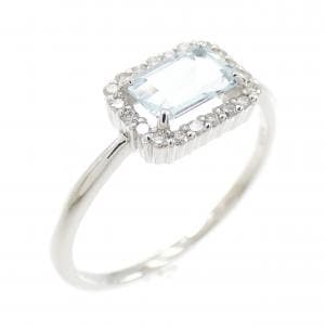 Aquamarine ring