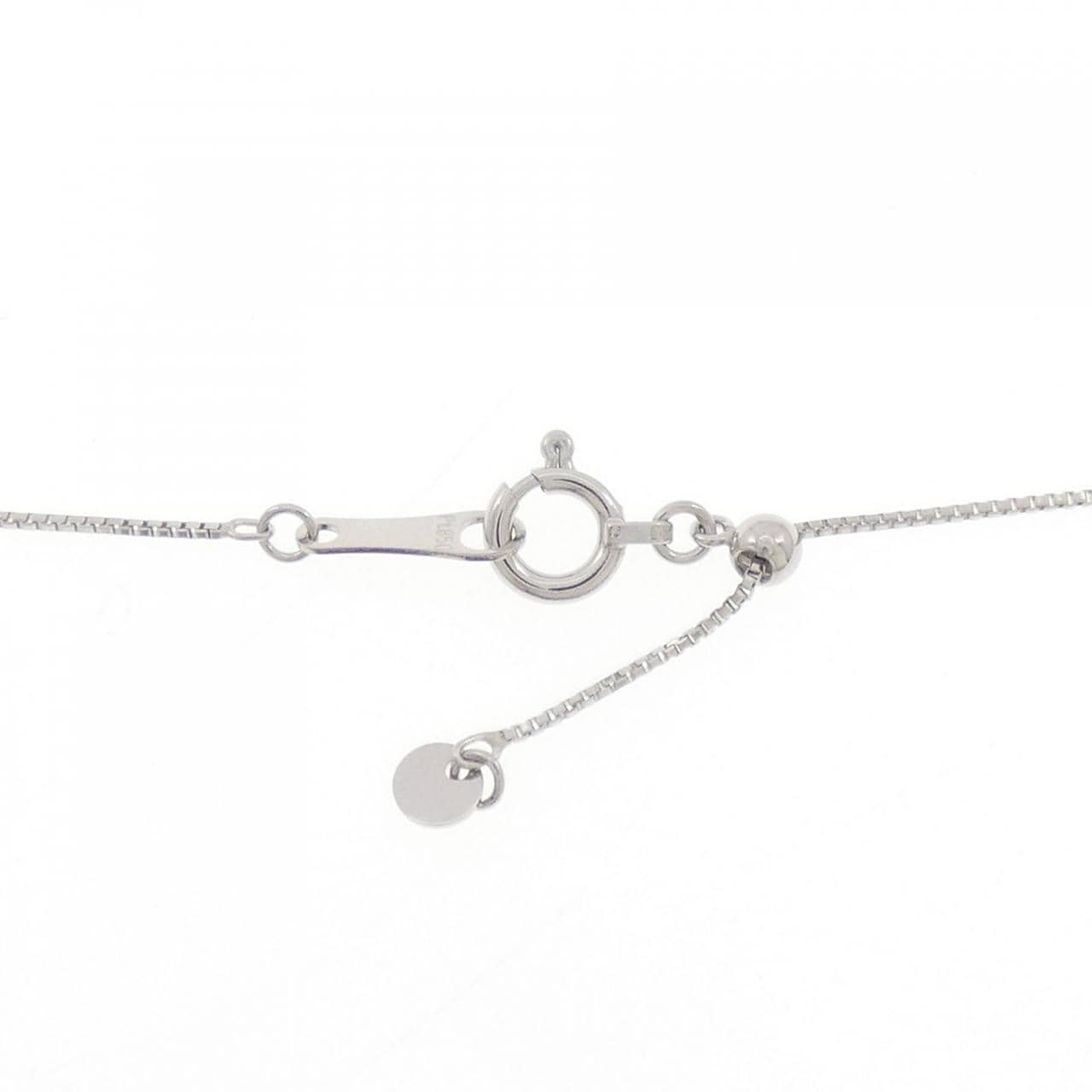 PT900/PT850 ルビー ネックレス 0.43CT