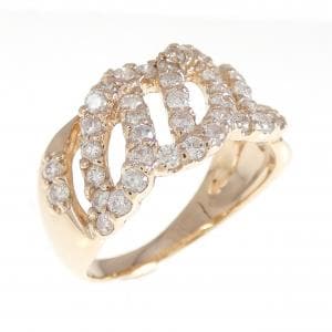 K18PG ダイヤモンド リング 1.00CT
