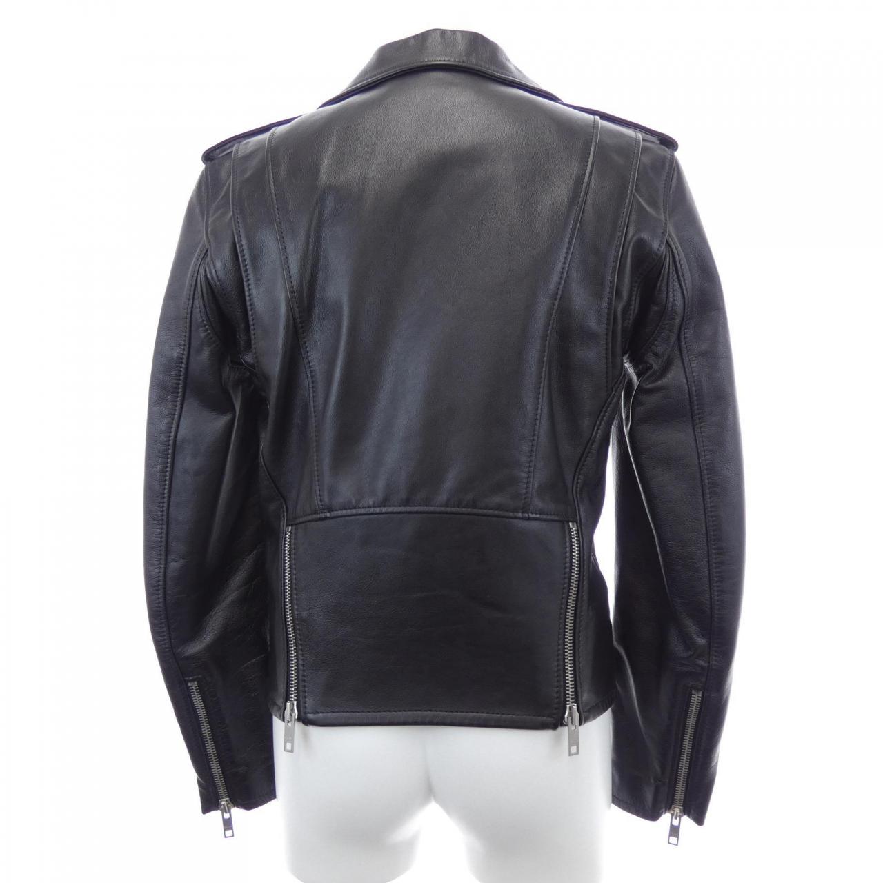 セリーヌ CELINE クラシックバイカージャケット 2E158599E レザーライダースジャケット