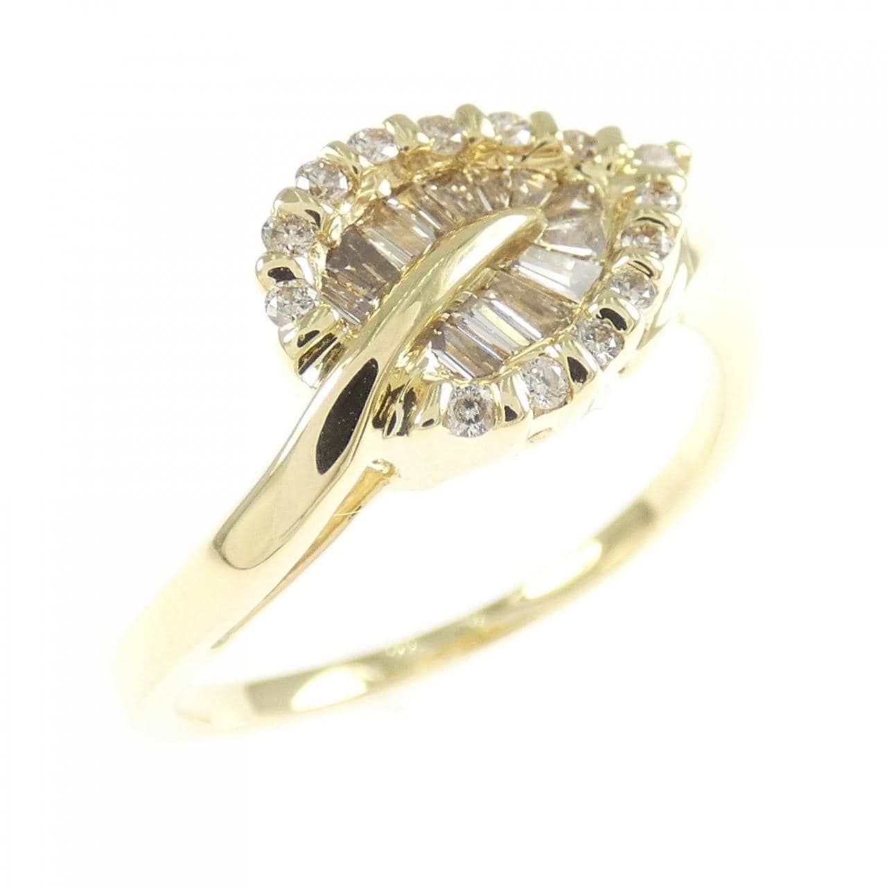 K18YG ダイヤモンド リング 0.30CT