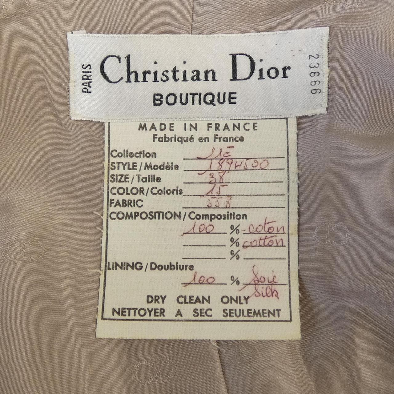 【ヴィンテージ】クリスチャンディオール CHRISTIAN DIOR 189H500 スーツ