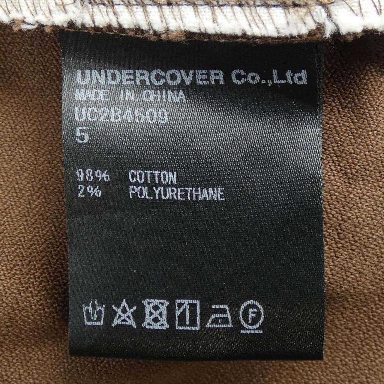 アンダーカバー UNDER COVER パンツ