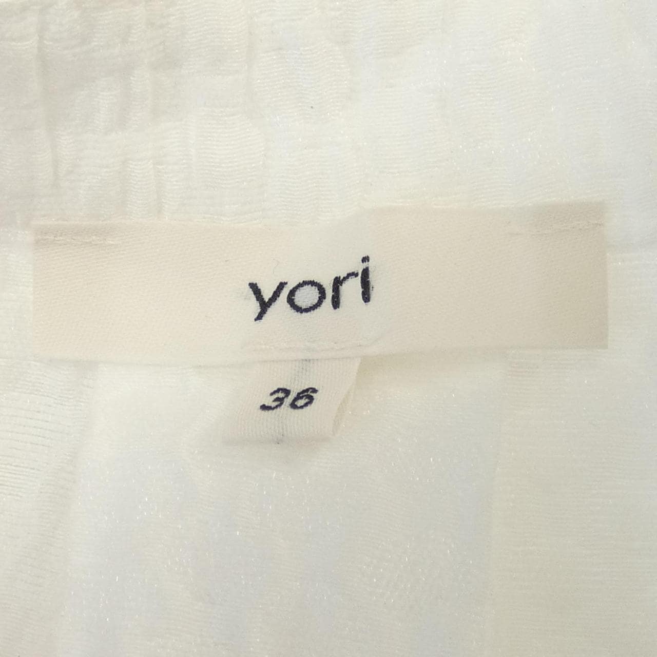ヨリ yori S／Sシャツ