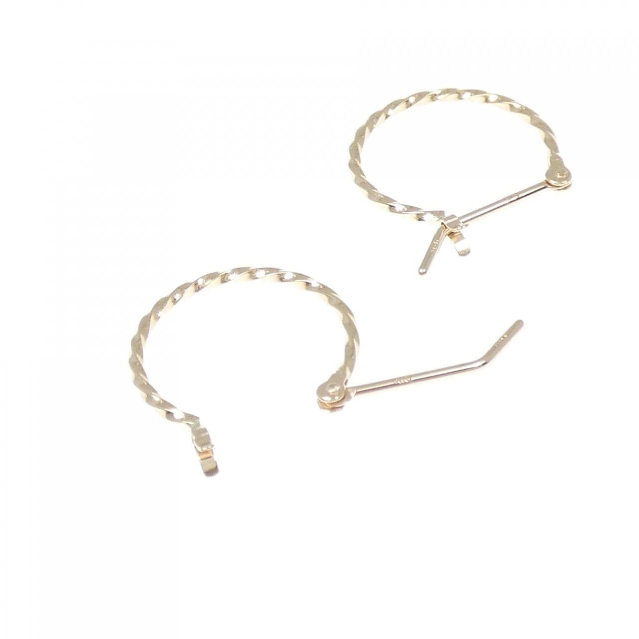 アガット K10YG ピアス