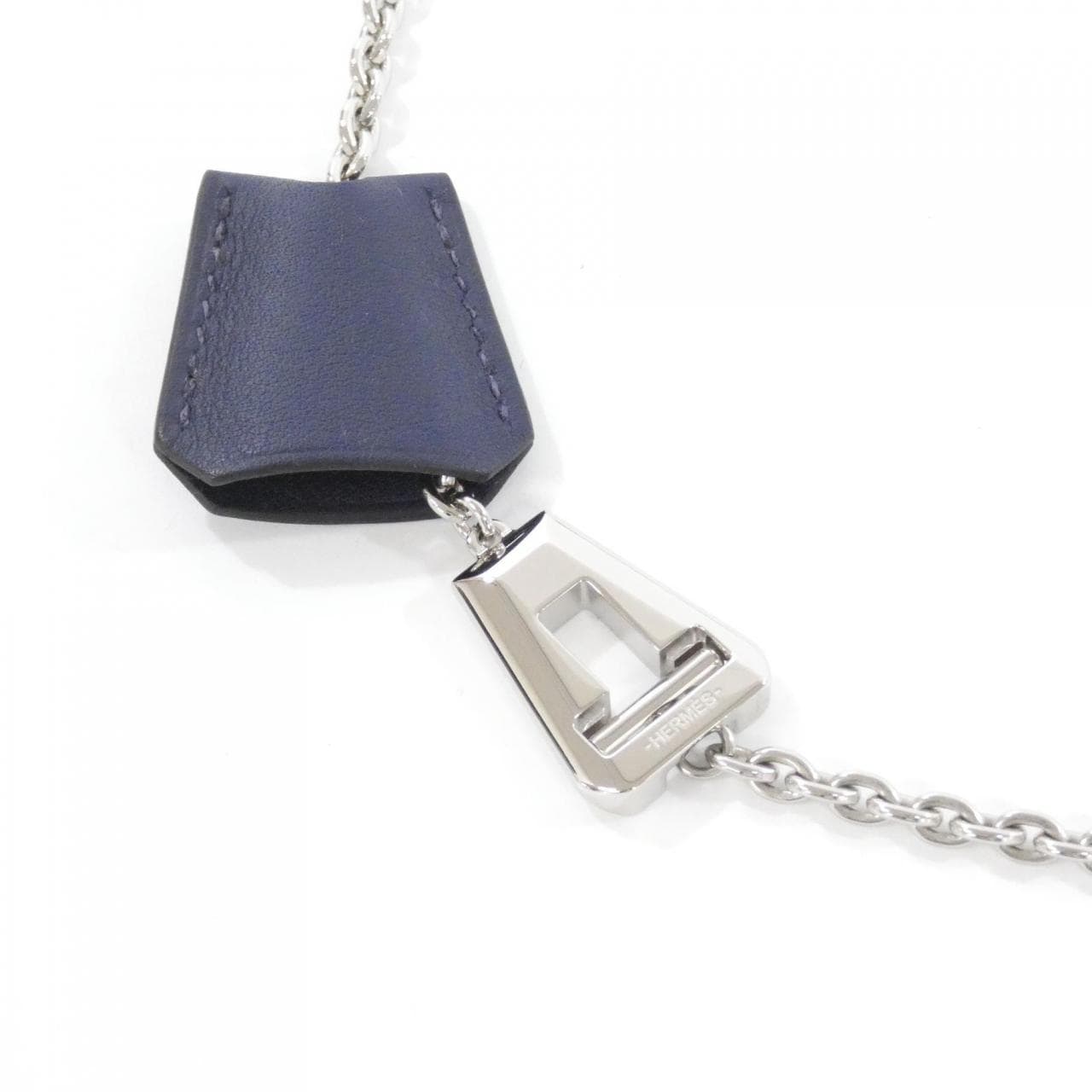 HERMES Crochet 100074FP Necklace