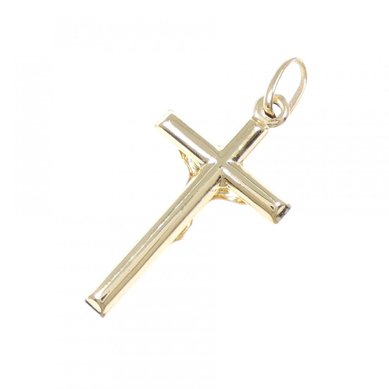 K18YG クロス ペンダント