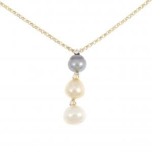 K18YG パール ネックレス