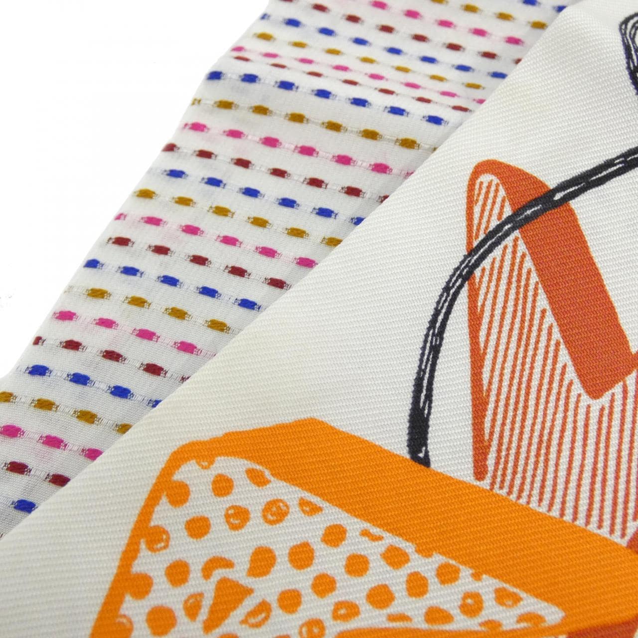 エルメス CHEVALOSCOPE NEON ツイリー ポワンティエ 853954S スカーフ