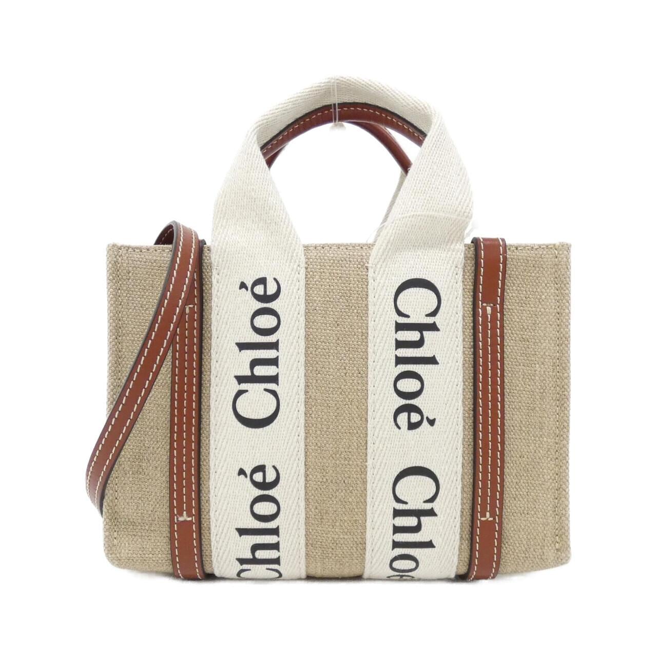 [BRAND NEW] Chloe Woody Mini Tote CHC22AP237 I26 Bag