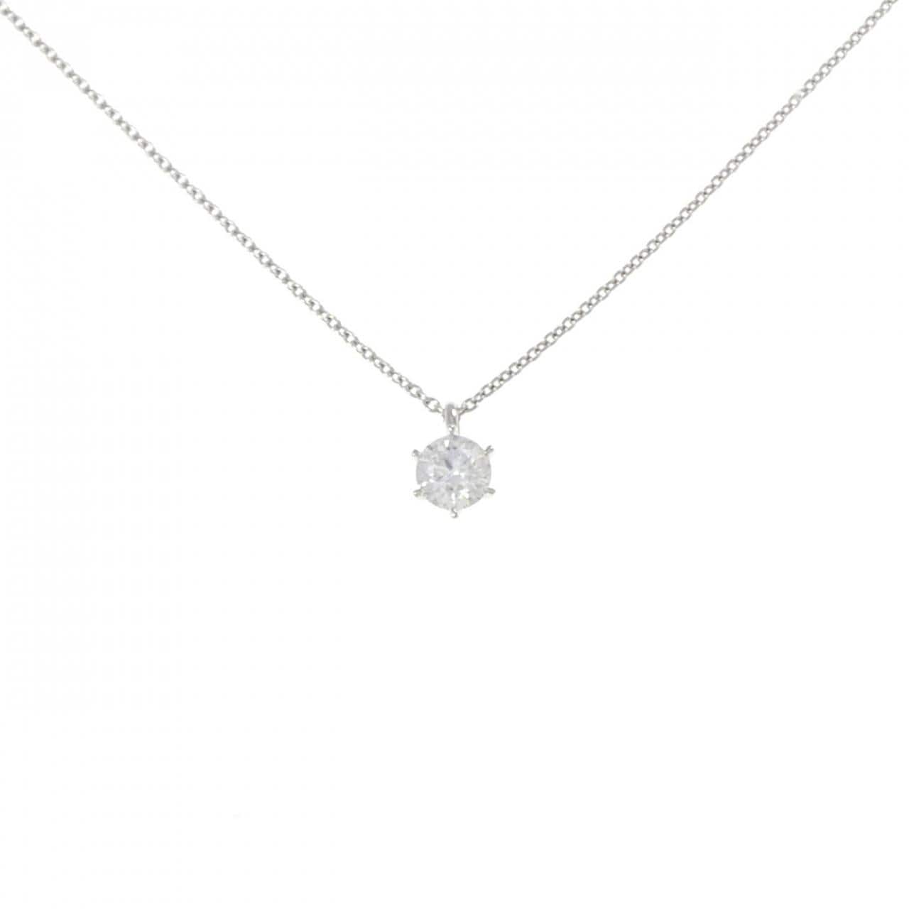 [Remake] PT900/PT850 Diamond Necklace 0.328CT E I1 VG