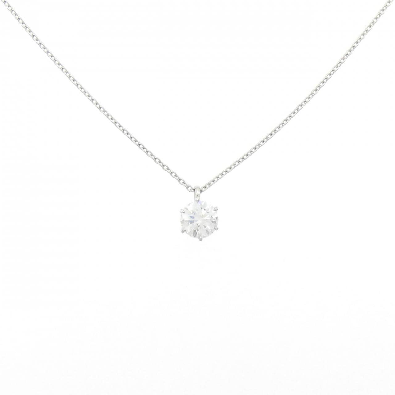 【リメイク】PT900/PT850 ダイヤモンド ネックレス 0.712CT D SI1 3EXT
