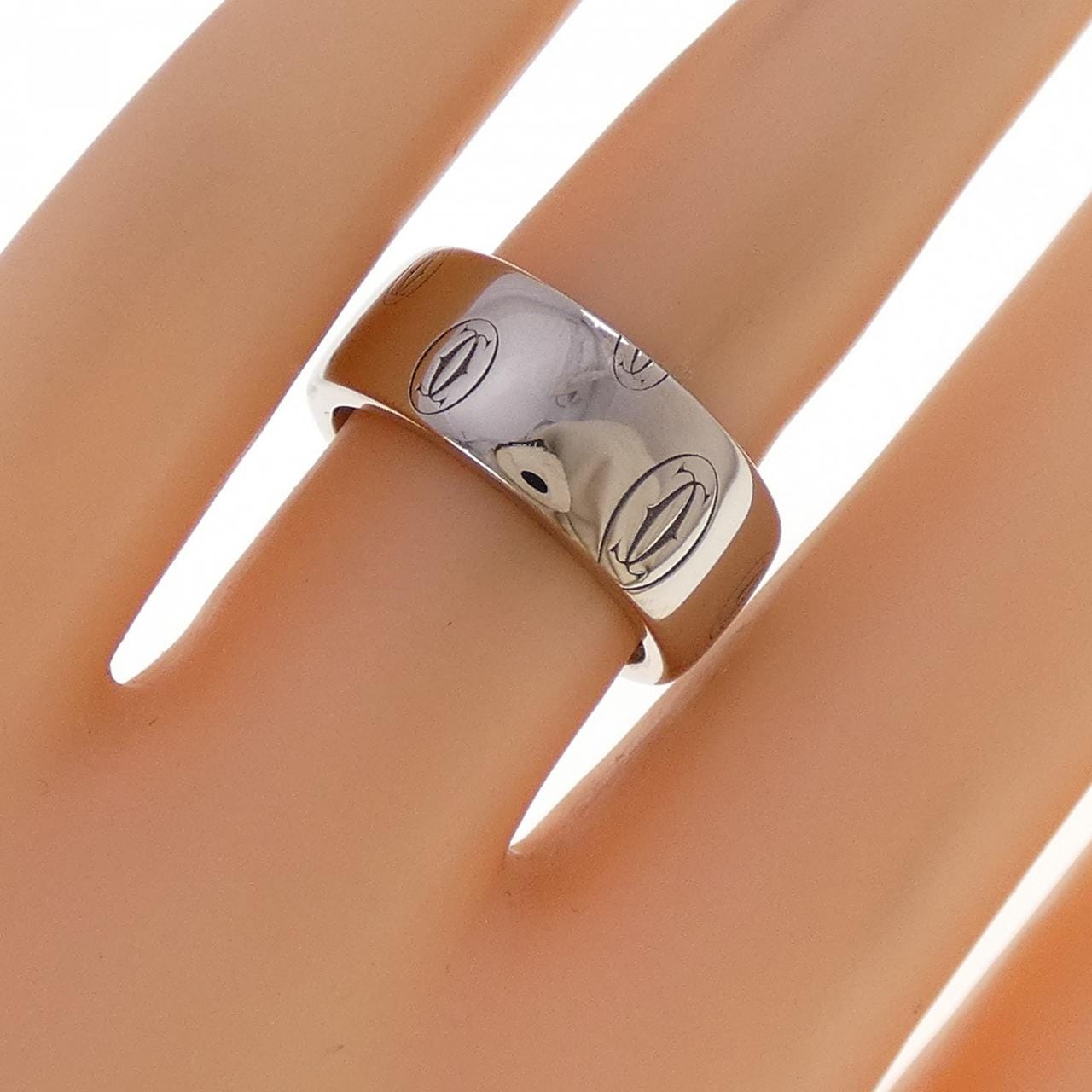 カルティエ ハッピーバーシデー ラージ リング