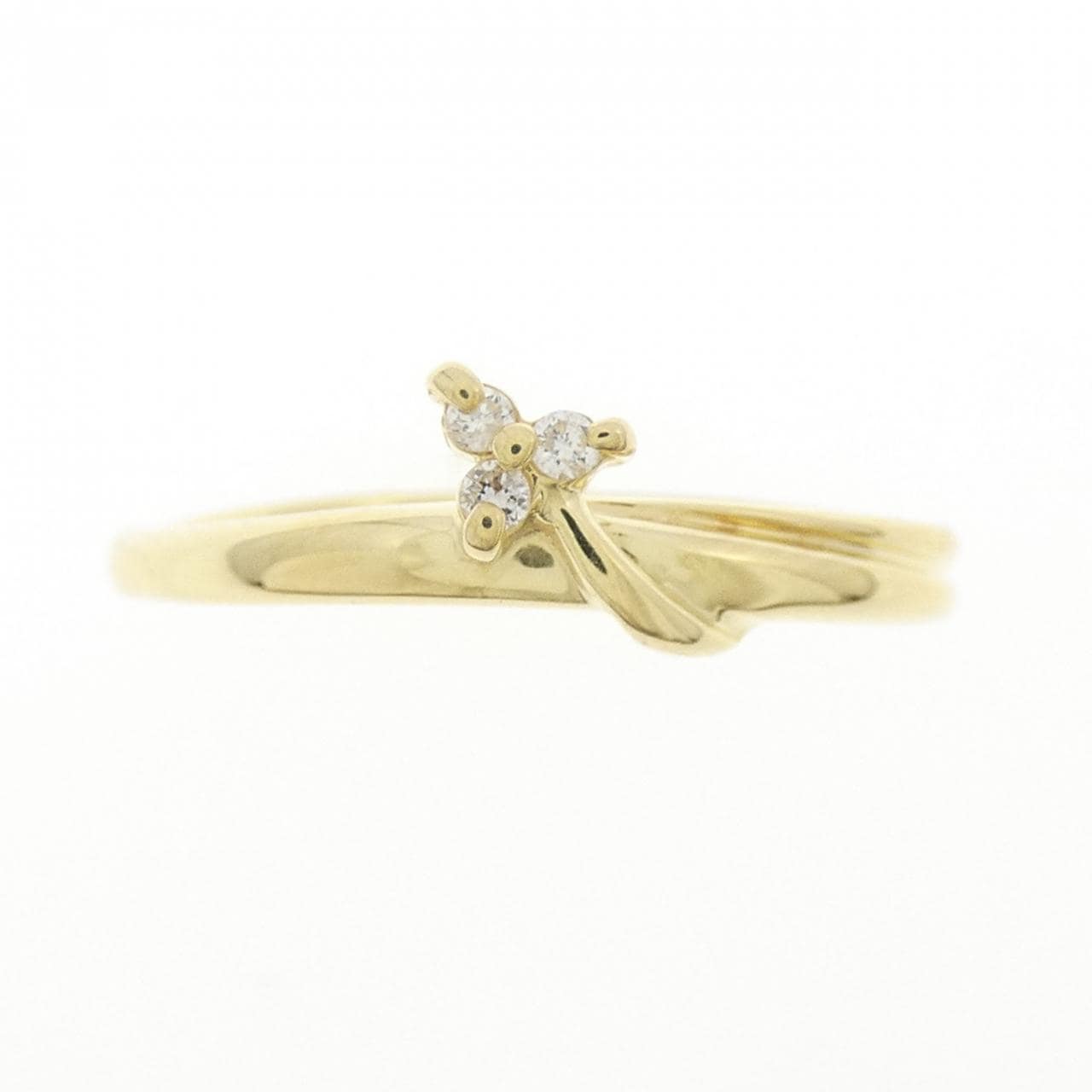 K18YG ダイヤモンド リング 0.03CT