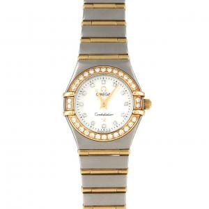 【ノーメンテナンス還元価格】オメガ コンステレーションミニ コンビ/D･12P 1267.75 SSxYG クォーツ