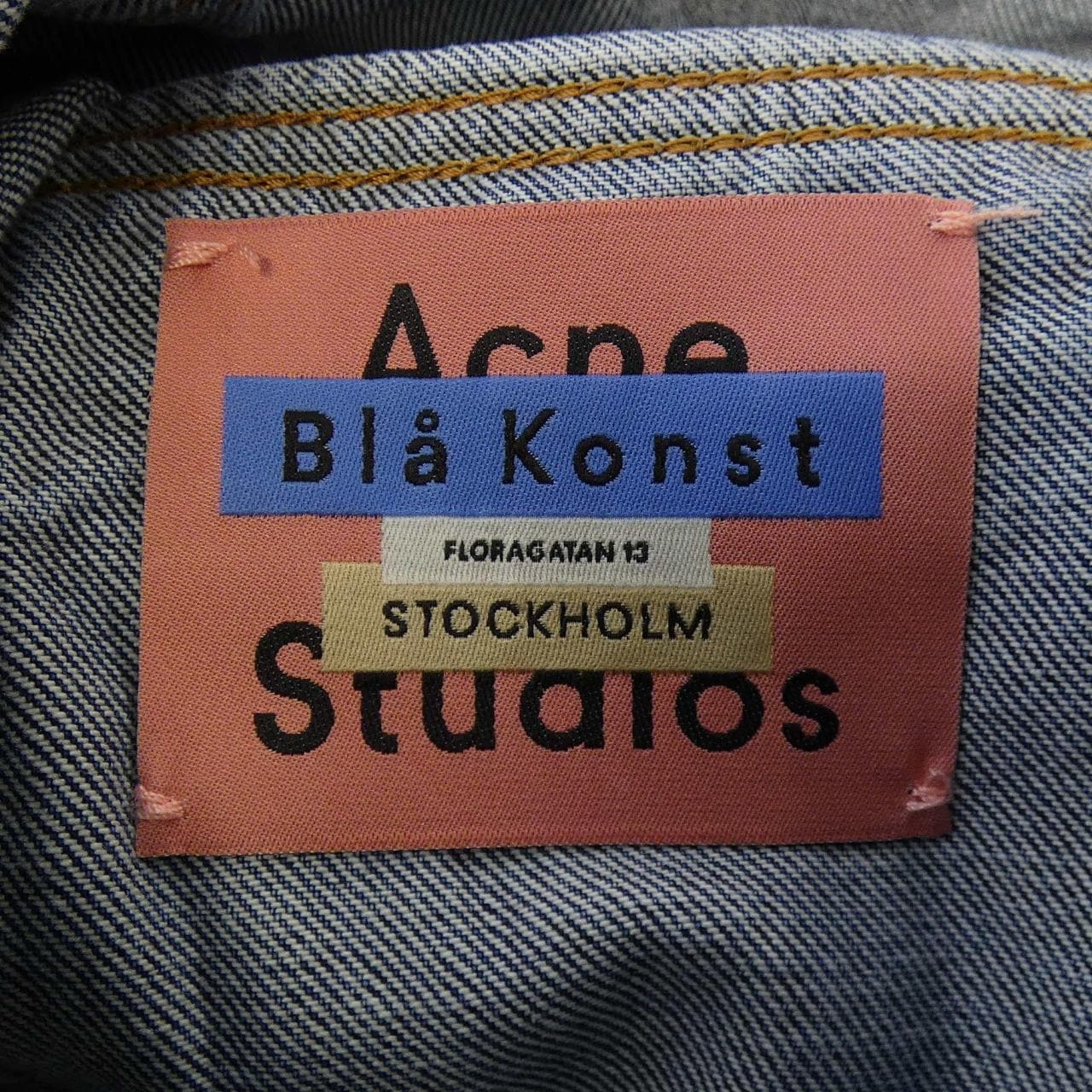 アクネストゥディオズ ACNE STUDIOS Bla KonstBla Konst デニムジャケット