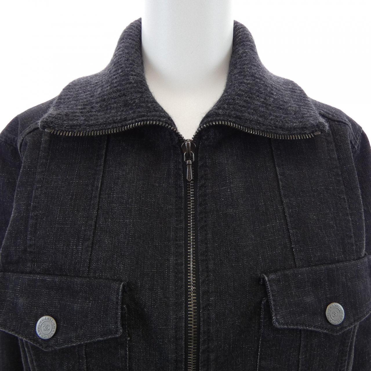 【ヴィンテージ】シャネル CHANEL P21732W03184 03A デニムジャケット