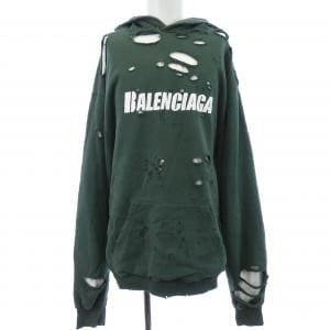 バレンシアガ BALENCIAGA キャップスデストロイドフーディープルオーバー 659403 TKVB6 UNISEX パーカー