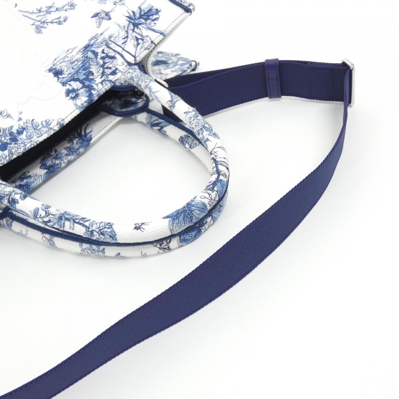 【未使用品】クリスチャンディオール TOILE DE JOUY FLORAL ブック トート ミディアム M1354PEQM バッグ