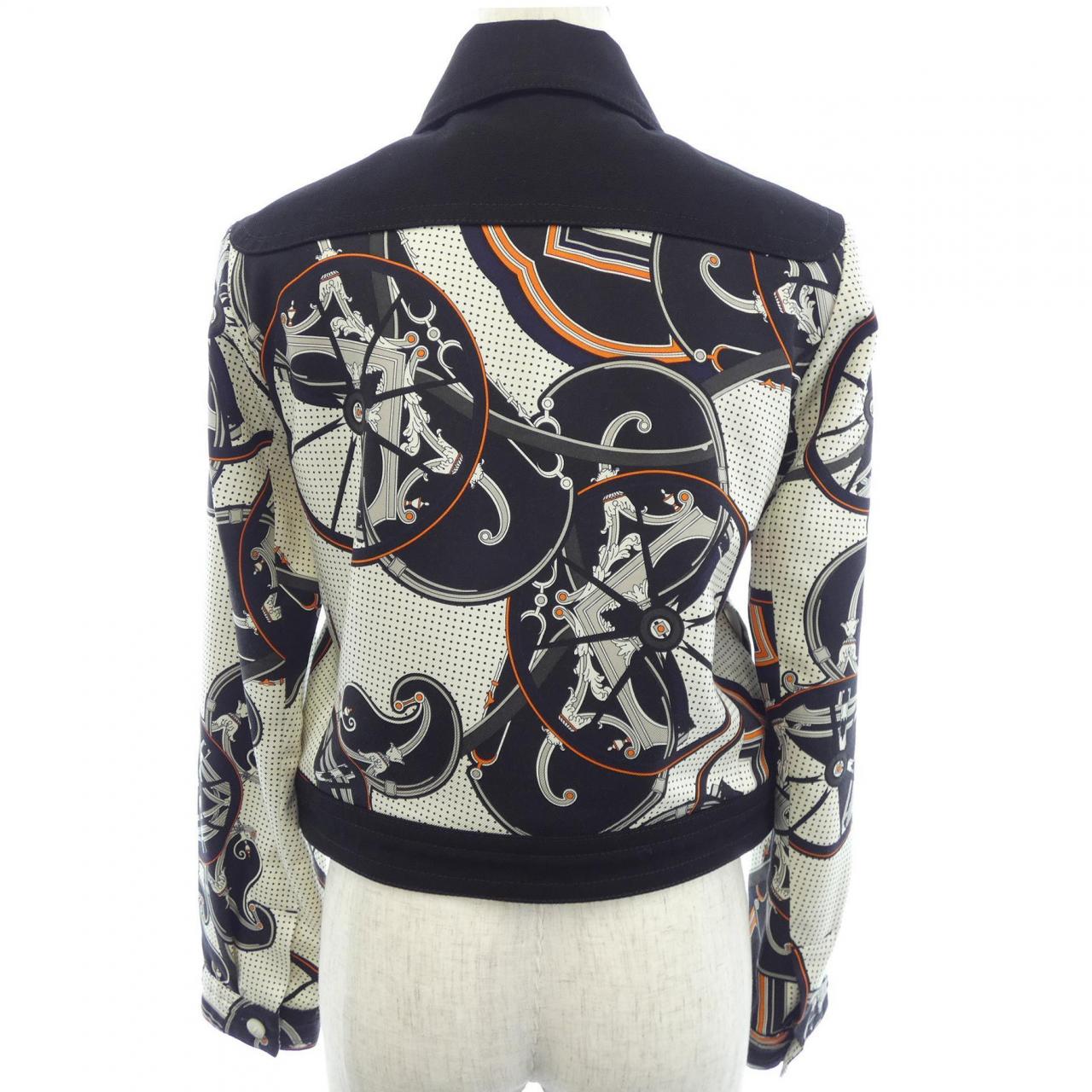 エルメス HERMES WASHINGTONS CARRIAGE *96-7201 ジャケット