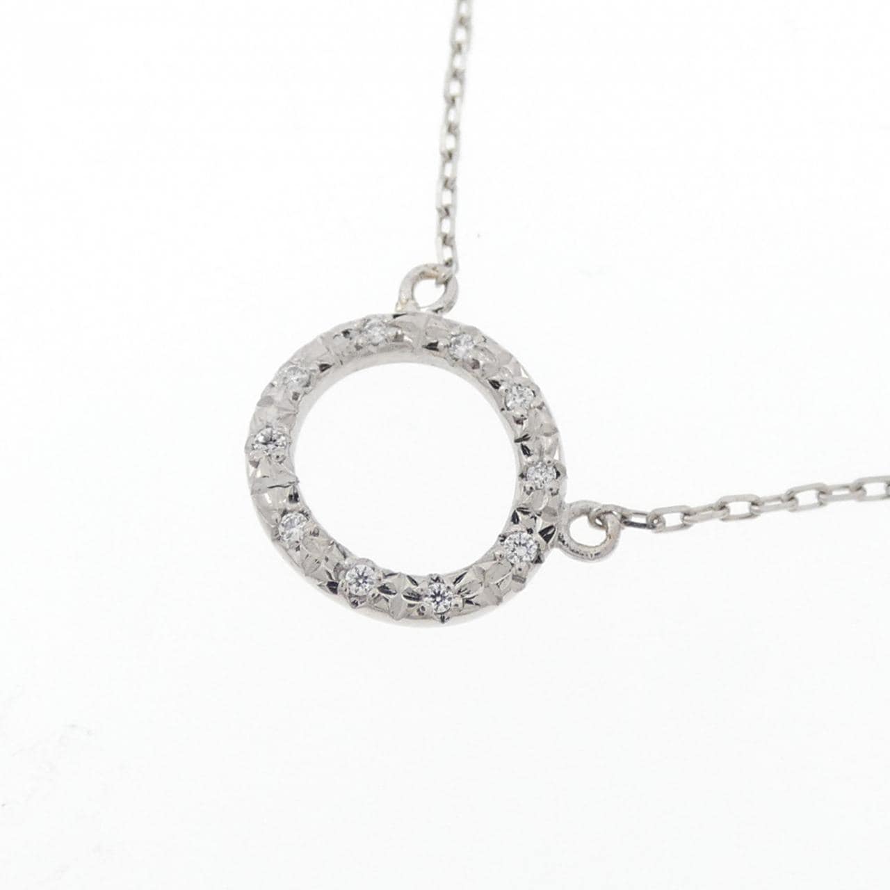 PT ダイヤモンド ネックレス 0.023CT