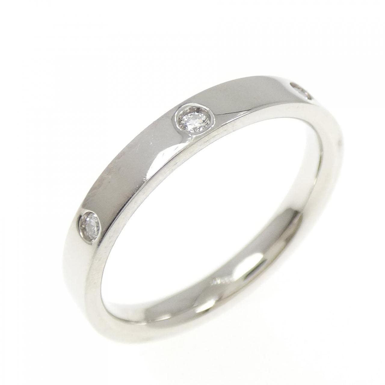 PT950 ダイヤモンド リング 0.06CT
