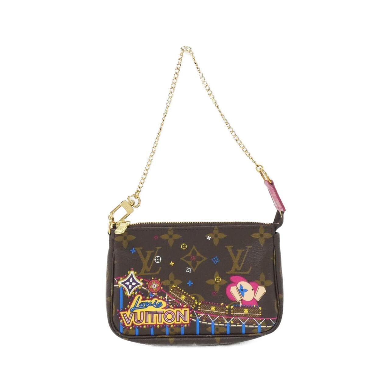 ルイヴィトン モノグラム(ホリデイ) ミニ ポシェット アクセソワール M69752 アクセサリーポーチ