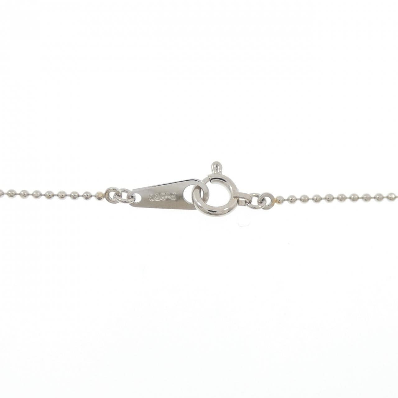 PT900/PT850 アレキサンドライト ネックレス 0.38CT