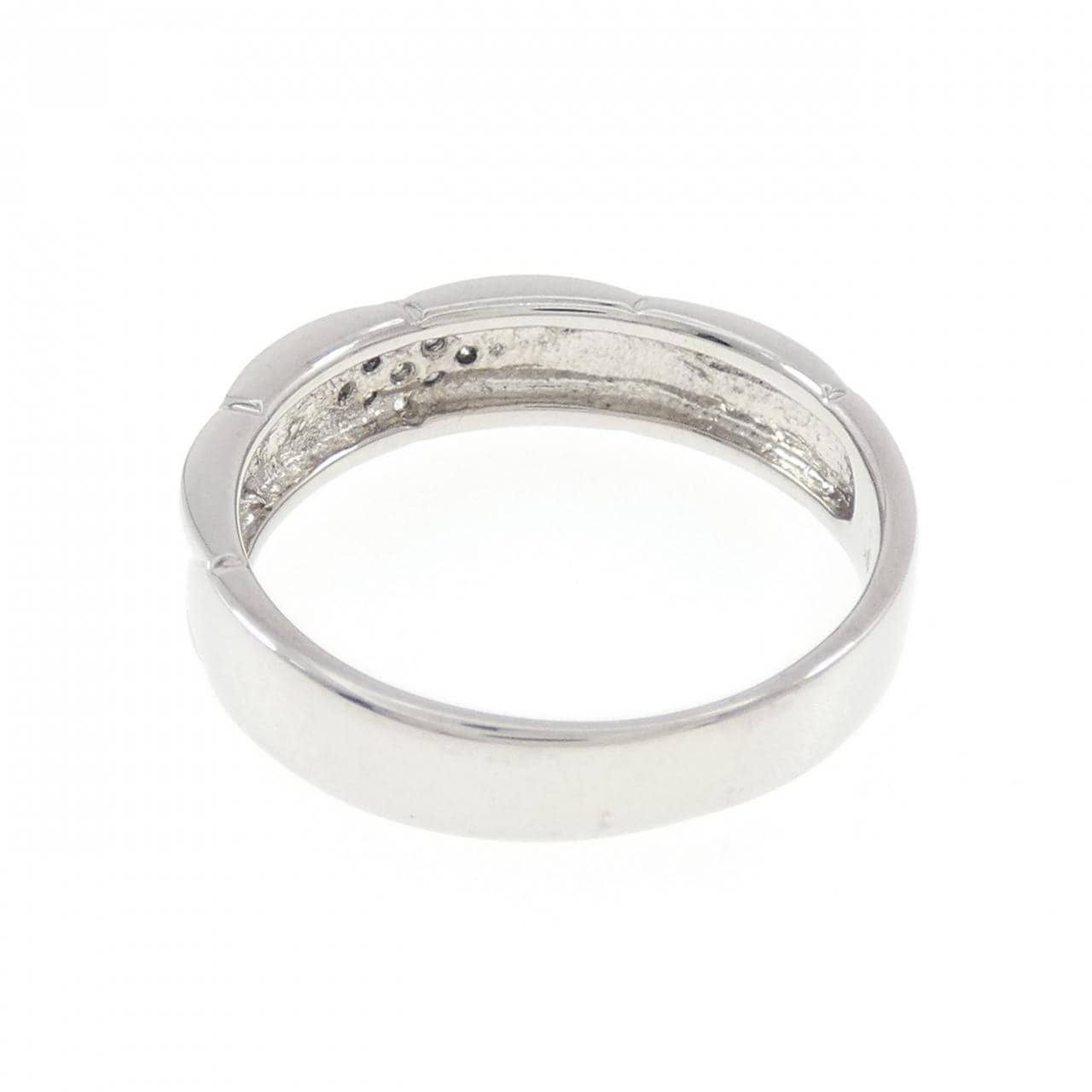 K18WG ダイヤモンド リング 0.05CT