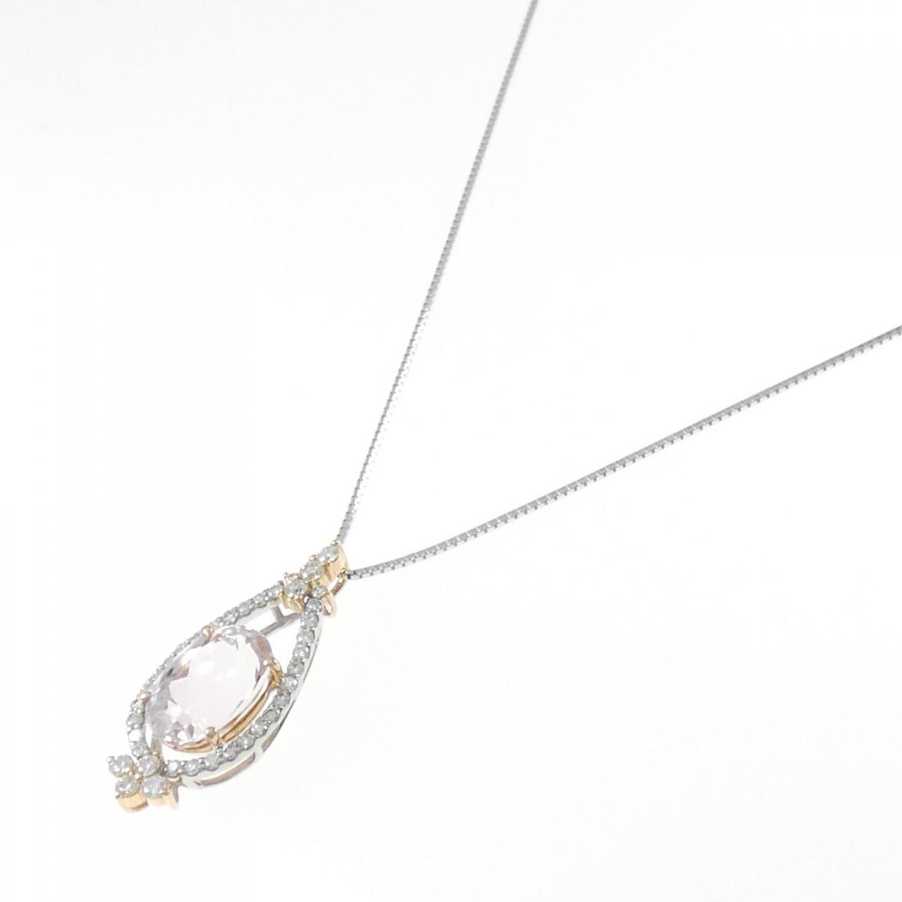 コメ兵｜K18WG/K18PG クンツァイト ネックレス 7.88CT｜ジュエリー