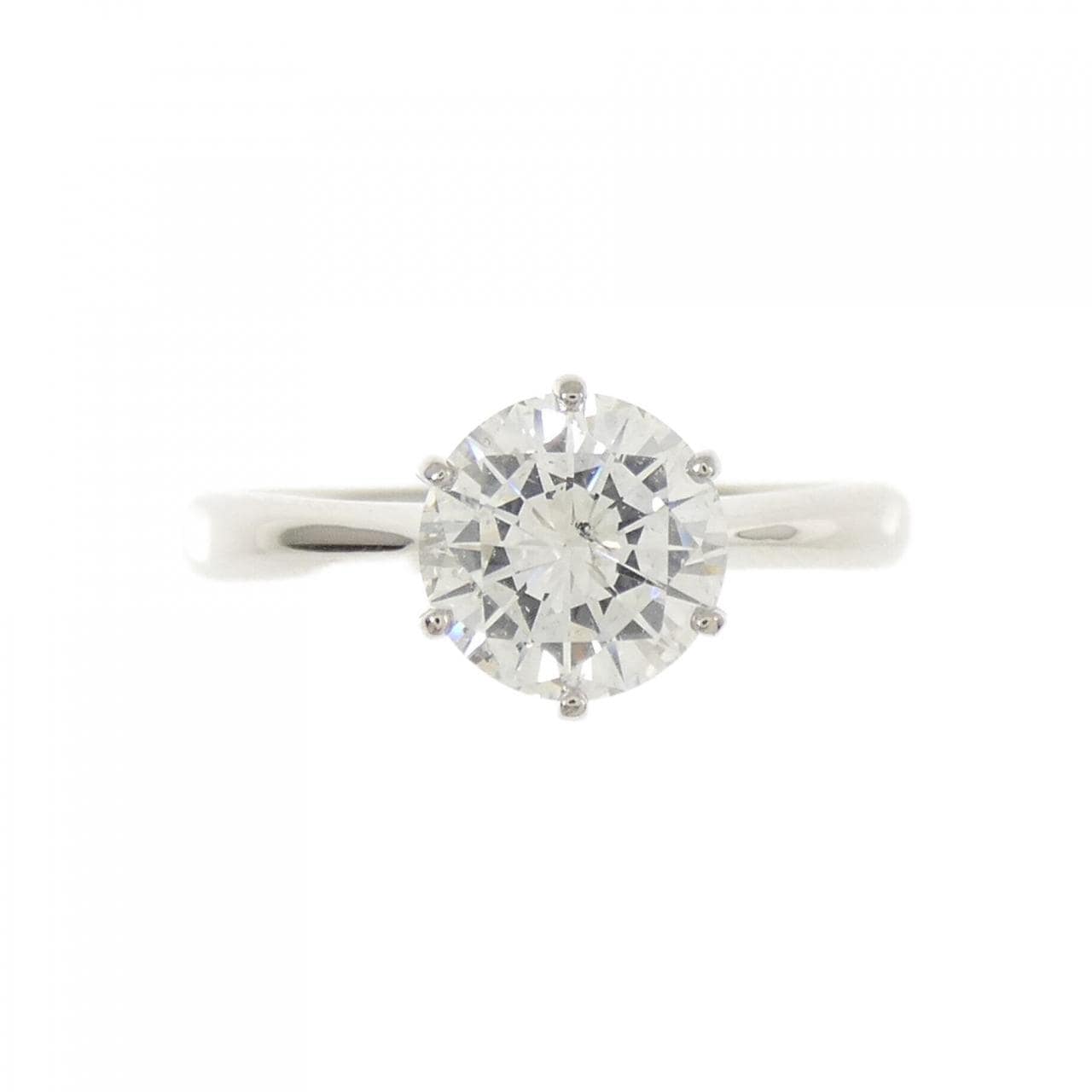 【リメイク】PT900 ダイヤモンド リング 1.160CT F I1 VG