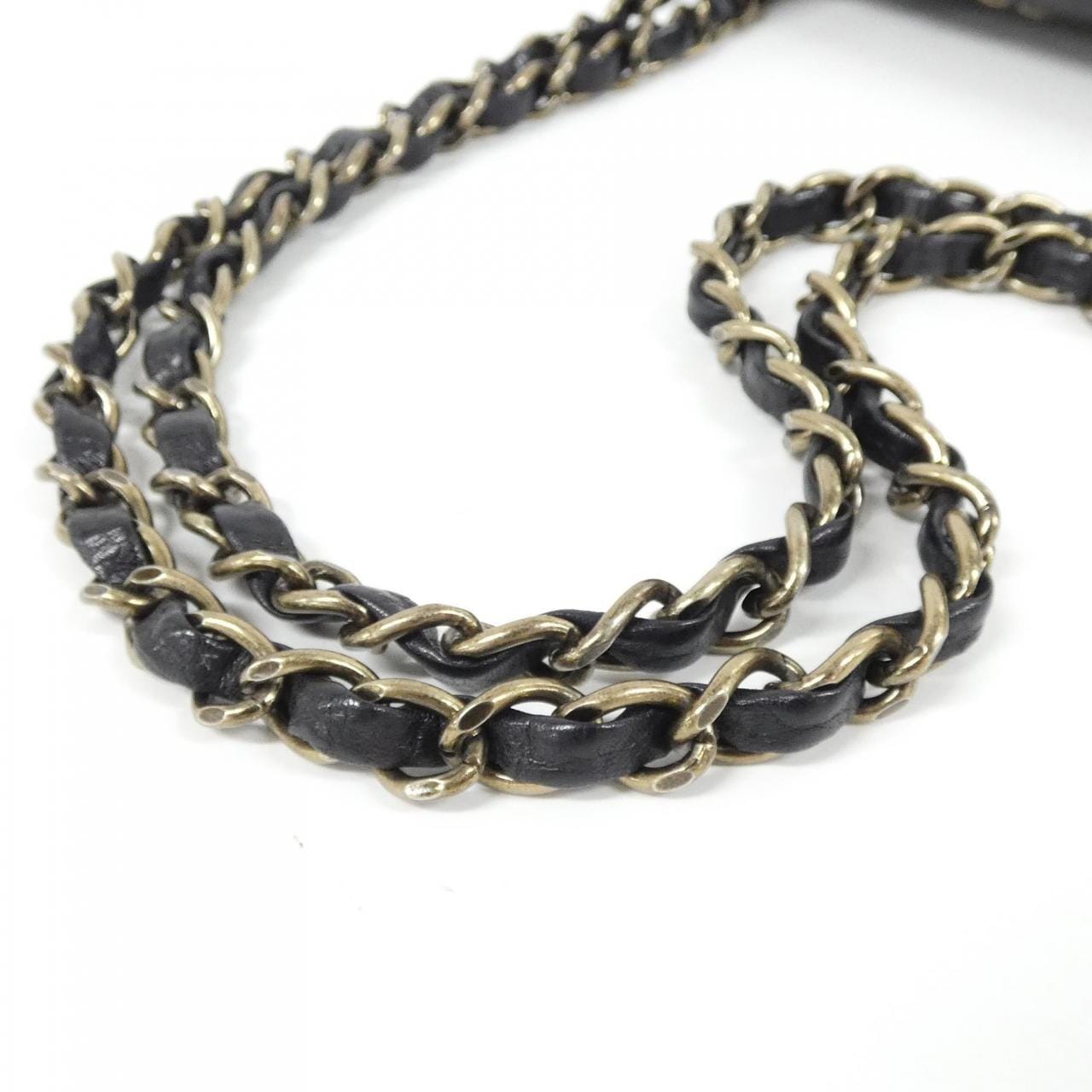 【ヴィンテージ】シャネル ワイルドステッチ ライン 14687 ショルダーバッグ