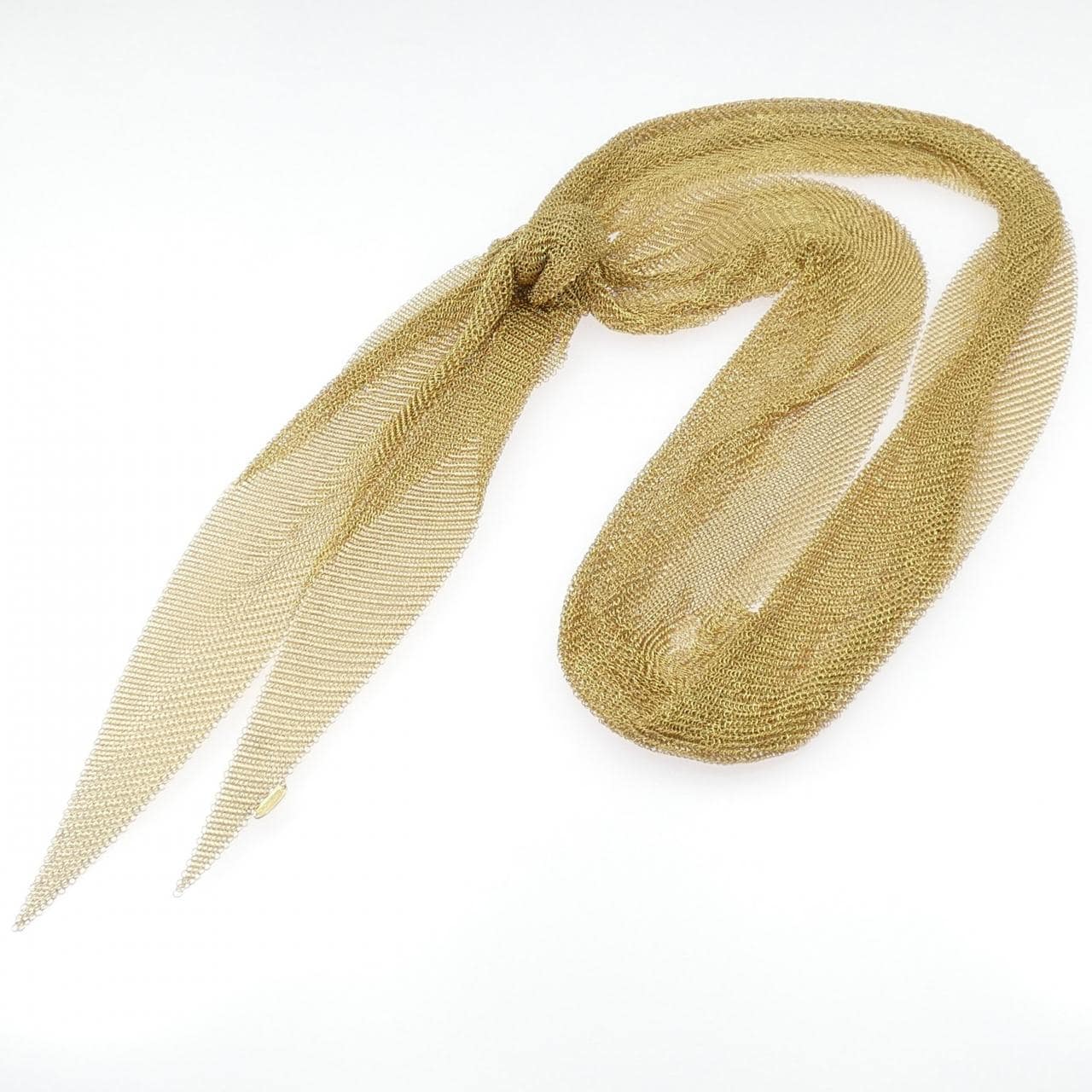 ティファニー メッシュ タイ ネックレス