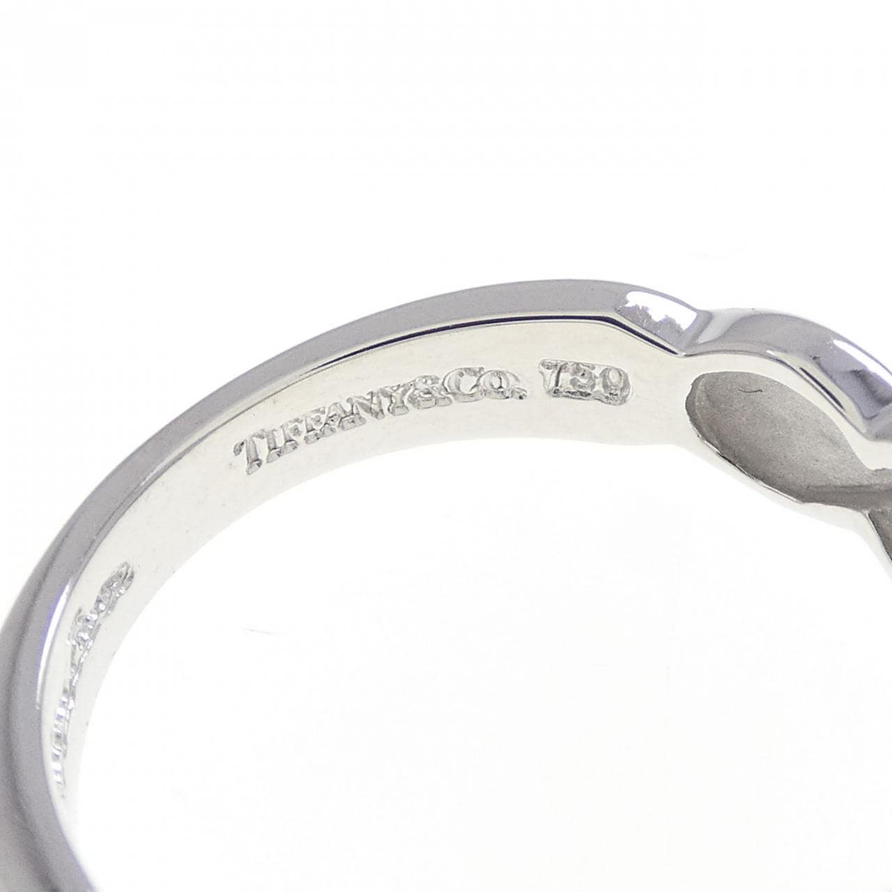 ティファニー ダブルラビングハート リング