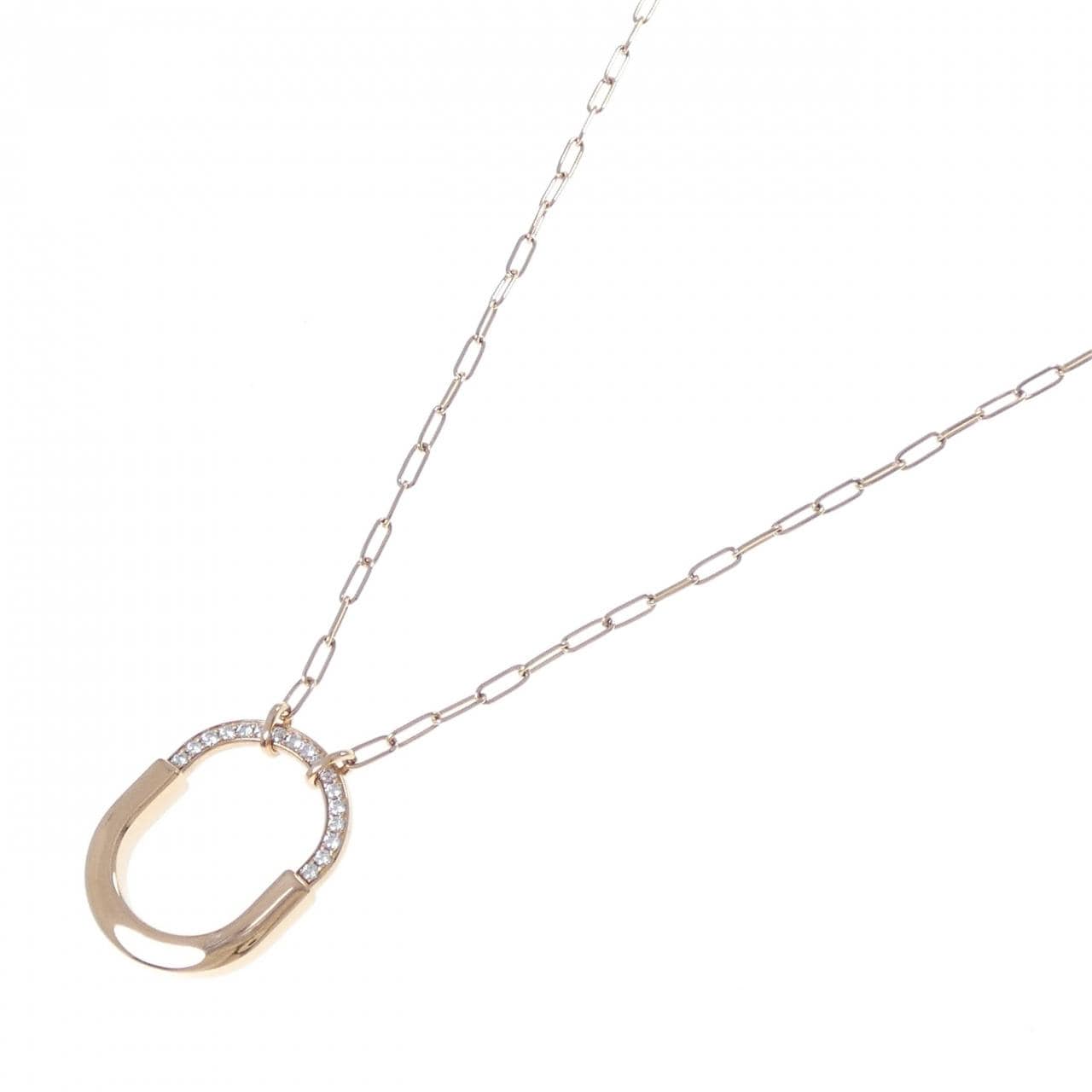 ティファニー ロック ネックレス 0.33CT