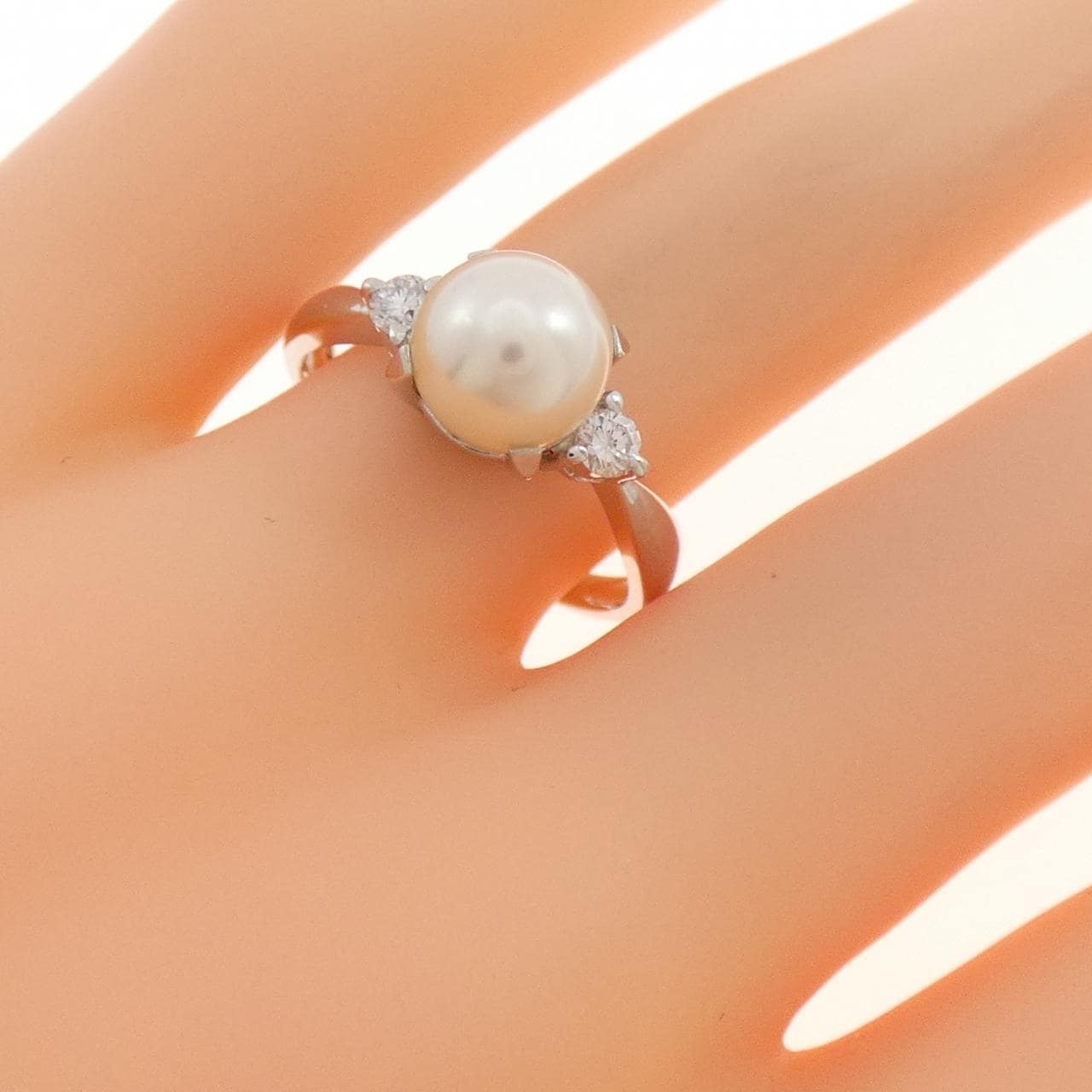 PT900 アコヤパール リング 7.3mm
